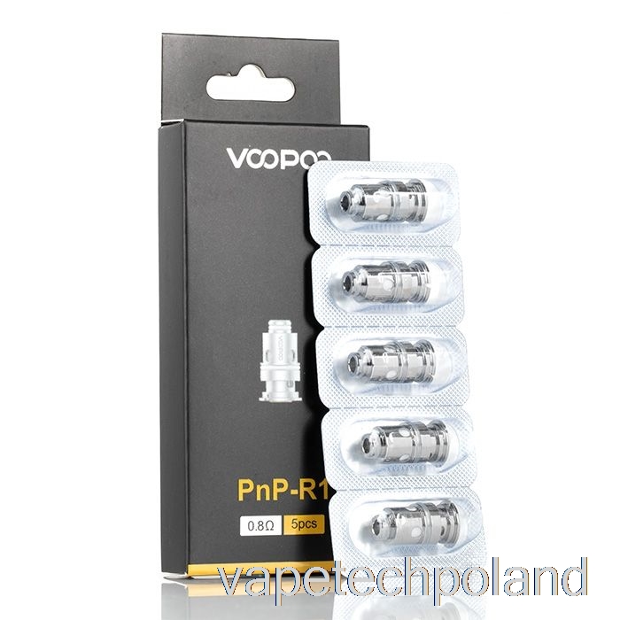 Vape Tech Polska Voopoo Pnp Cewki Zamienne 0,8ohm Pnp-r1 Podwójne Cewki
